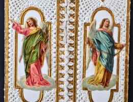 1885-1920 Vegyes szentkép tétel, benne lithok is, 20db, különböző méretben és minőségben, 11x6cm