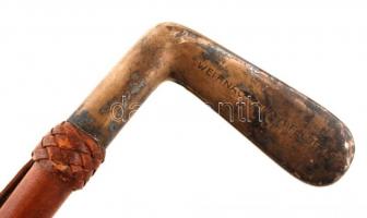 1915 "Weihnachten im Felde 1915" lovaglópálca, h: 58 cm