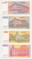 Jugoszlávia 1993. 5000-500.000.000.000D (10xklf) T:I
Yugoslavia 1993. 5000-500.000.000.000 Dinara (...