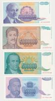 Jugoszlávia 1993. 5000-500.000.000.000D (10xklf) T:I
Yugoslavia 1993. 5000-500.000.000.000 Dinara (...