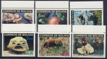 1998 Bolíviai Minisztérium (V) ívszéli sor Mi 1372-1377