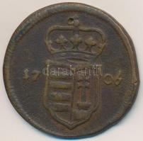 1706. XX Poltura Cu "II. Rákóczi Ferenc" (15,23g) T:2 ü., ph.
Hungary 1706. XX Poltura Cu...