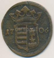1706. X Poltura Cu "II. Rákóczi Ferenc" (6,03g) T:2-,3
Hungary 1706. X Poltura Cu "F...