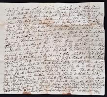 1826 Tornaljai lakos magyar nyelvű levele és kötelezvénye hitelezője, Rácz János Borsod vármegyei tá...