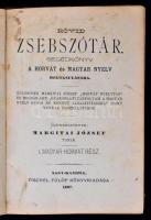 Margitai József (szerk.): Rövid magyar-horvát és horvát magyar zsebszótár. Iskolai és magán használa...