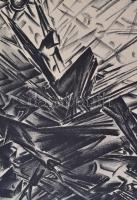 Ruzicskay György (1896-1993): Illusztráció a Szerelemkeresőből. Algrafia, papír, jelzett az algrafiá...