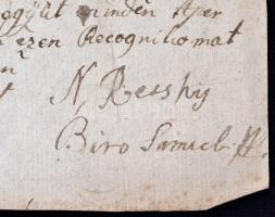 1791 Magyar nyelvű kötelezvény rokon adósságának megváltásáról