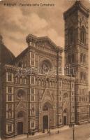 Firenze, Florence; Facciata della Cattedrale / facade of the Cathedral (EK)