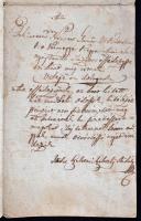 1826 Lekenyei (ma: Bohúňovo, Szlovákia) lakos magyar nyelvű kérvénye Gömör-Kishont vármegyéhez kölcs...