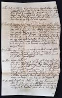 1775 Tápiószelei illetve félegyházi kocsmáltatási (kocsma fenntartását engedélyező) szerződések, Pes...