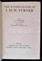 W.G. Rawlinson - A.J. Finberg: The water-colours of J.M.W. Turner. 1909, 'The Office'. Kia...