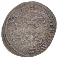 Ausztria 1679. 6kr Ag "I. Lipót" Bécs (2,75g) T:2,2
Austria 1679. 6 Kreuzer Ag "Leop...