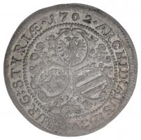 Ausztria 1702. 3kr Ag "I. Lipót" Graz (1,51g) T:2,2-
Austria 1702. 3 Kreuzer Ag "Leo...