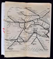 Deutsche Verkkehrsbücher. 1936. 15. Kiadás. Berlin, 1936, Reichsbahnzentrale für den Deutschen Reise...