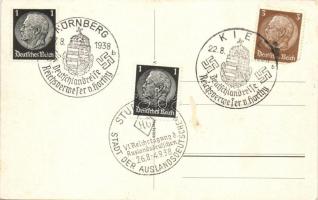 1938 Staatstreffen Hitler - von. Horthy; Verlag O. Struck '1938 Deutschlandreise Reichsverweser...