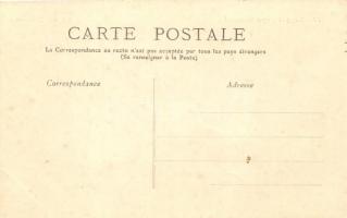 En cinq secs - set of 4 unused French playing card postcards