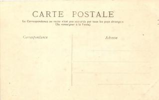 En cinq secs - set of 4 unused French playing card postcards