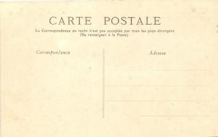 En cinq secs - set of 4 unused French playing card postcards