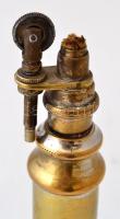 Régi, asztali,  réz öngyújtó, m:16cm