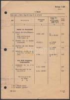 1 db. Pockingi Híradó kiadvány.  1945. IX. 14. kiadvány, amely Hazaszállítási Bizottság közleményét ...