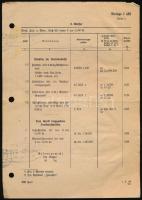 1 db. Pockingi Híradó kiadvány.  1945. IX. 14. kiadvány, amely Hazaszállítási Bizottság közleményét ...