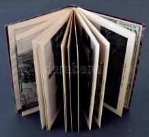 Ricordo di Roma. Parte I. 32 Vedute. Képes leporelló Róma városáról, látképekkel, négynyelvű leíráso...