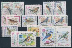 2000-2002 Birds 18 stamps, 2000-2002 18 db Madár motívumú bélyeg