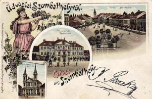 Szombathely 1897 C Litho