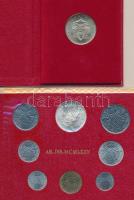 Vatikán 1963. 500L Ag "Sede vacante" tokban + 1964-1975. 20L-100L (4xklf) + "Szentév ...