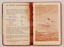 1939 a Rotterdamsche Lloyd hajózási zsebnaptára, a kötése részben elválik, egyébként jó állapotban