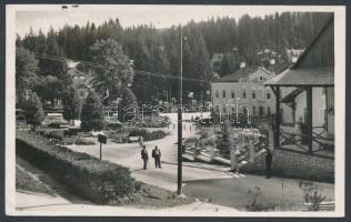 1942 Láng György (1908-1976) író, zeneszerző aláírása postán megküldött levelezőlapon