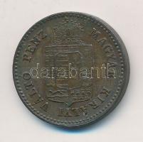 1879KB 1kr Cu "Középcímer" T:2
Adamo M4.1