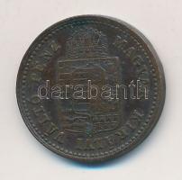 1885KB 1kr Cu "Középcímer" T:2 patina
Adamo M4.1