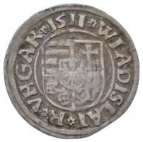 1511K-G Denár Ag "II. Ulászló" (0,6g) T:2- 
Huszár: 811., Unger I.: 646.c