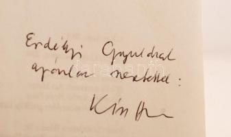 Kiss Anna: De. Bp., 2001, Kortárs Kiadó. DEDIKÁLT! Kiadói papírkötés, jó állapotban