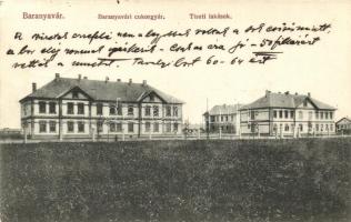 Baranyavár, Branjin Vrh; Cukorgyár, Tiszti lakások / sugar factory, officers houses (EK)