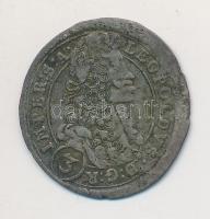 Csehország / történelmi tartomány 1700GE 3kr Ag "I. Lipót" (1,43g) Prága T:2- Bohemia 1700GE 3 Kreuzer Ag "Leopold I" (1,43g) Prague C:VF Krause KM#590