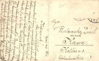 1933 Budapest IV. Újpest, Színház és Mozi, István út, villamos, photo (EB)