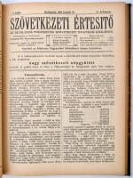 Peidl Gyula (szerk.): Szövetkezeti Értesítő. Az Általános Fogyasztási Szövetkezet hivatalos közlönye...