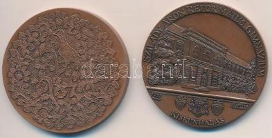 1997. "A halasi csipkeház újjáépítésére" kétoldalas Br emlékérem (43mm) + 1997. "1897...