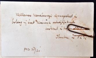 Horváth jelzéssel: Mátyás-templom, rézkarc, papír, jelzett a dúcon, 11×9 cm