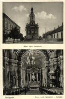 Szőgyén, Szölgyén, Svodín; Római katolikus templom és beseje / Roman Catholic church and interior (EK)