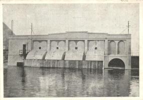 Ospedaletto, La presa dal Tagliamento con i quattro sifoni di derivazione / dam (EK)