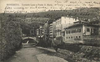 Rovereto, Torrente Leno e Ponte S. Maria / bridge