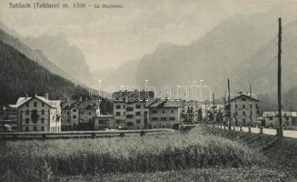 Toblach, Toblaco (Südtirol); La Stazione / railway station