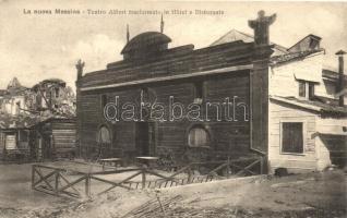 Messina, Teatro Alfieri trasformato in Hotel e Ristorante / hotel and restaurant