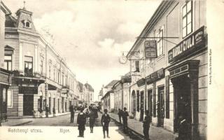 Eger, Széchenyi utca, Károly Gyula kereskedése, a Turul cipőgyár üzlete; kiadja Károly Gyula