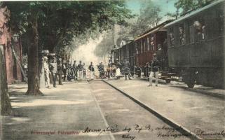 Pélmonostor, Beli Manastir; vasútállomás, vonat / railway station, train