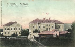 Medgyes, Mediasch; Mezőgazdasági tanintézmény / Landwirtschaftliche Lehr-Anstalt / agricultural school