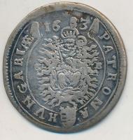 1683K-B 15kr Ag "I. Lipót" Körmöcbánya (5,73g) T:2-,3 patina
Hungary 1683K-B 15 Kreuzer A...